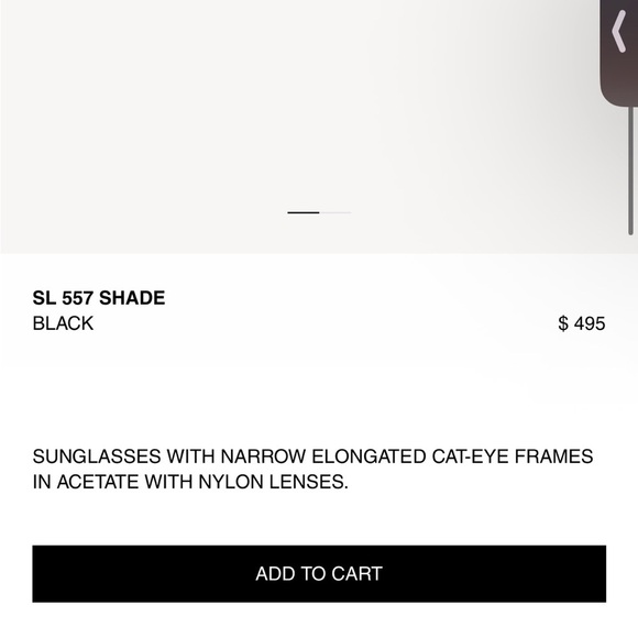 Saint Laurent Classic Black Sunglasses main image 12
